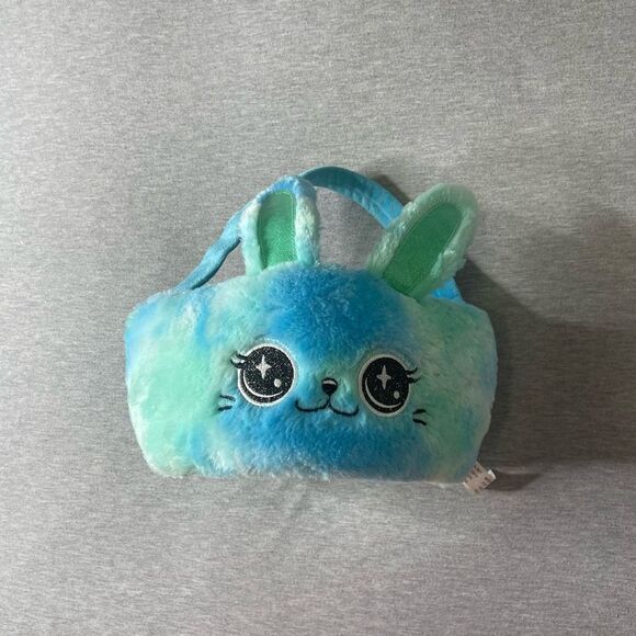 Target Blue & Green Plush Easter Bunny Basket - Picture 1 of 9